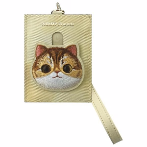 NIMMY 3in1-setti puhelinlaukku + Lompakko + GPS-suoja BIG EYED PET 2.0 Kissa khaki