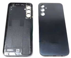Back cover for Samsung A145 A14 4G 2023 Black (without camera lens) original (used Grade C)