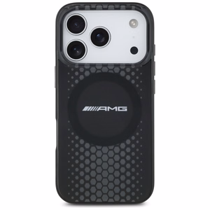 AMG Double Layer Transparent Graphics MagSafe -suojakuori iPhone 17 Pro - musta