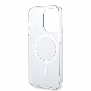 Guess GUBPP14LH4EACSK 4G Print MagSafe suojakuori- ja laturisarja iPhone 14 Pro 6.1" -puhelimelle, musta