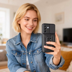 Tech-Protect CamShield Pro suojakuori Samsung Galaxy A57 5G - musta