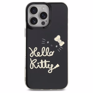 Hello Kitty IML Golden Diva MagSafe Suojakuori iPhone 16 Pro Max:lle - musta