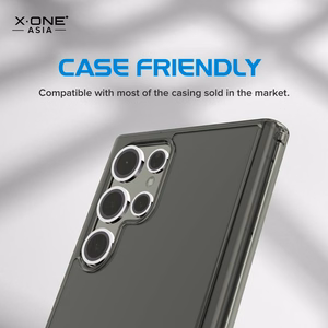 X-ONE Sapphire Camera Armor - Samsung Galaxy S23/S23 Plus:lle - hopeinen