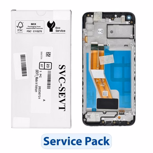 ServicePack LCD-näyttö SAMSUNG M11 M115F GH81-18736A