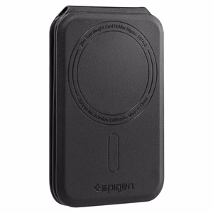 Spigen S314-2 Slim Fold Tripod MagSafe Universaali Magneettinen Korttipidike Musta