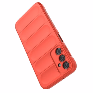 Magic Shield Case joustava panssari Suojakuori Samsung Galaxy A24 4G:lle punainen
