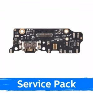 Latausportti, yhteensopiva Xiaomi Mi A2 kanssa, flex-kaapelilla / Plata (Service Pack)