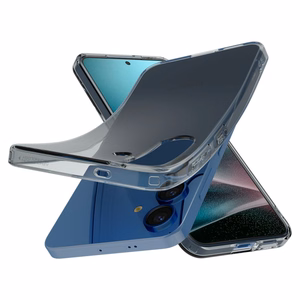 Spigen Liquid Crystal suojakuori Samsung Galaxy S25 -puhelimelle - läpinäkyvä