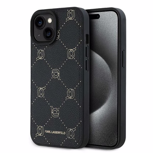 Karl Lagerfeld Karl Head MagSafe Suojakuori iPhone 15 Plus:lle - Musta