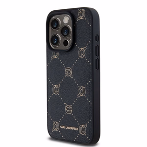 Karl Lagerfeld MagSafe Karl Head Suojakuori iPhone 15 Pro:lle - Musta