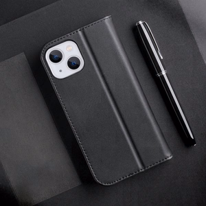Dux Ducis Hivo -lompakkokotelo RFID-suojalla iPhone 15 Plus - ruskea