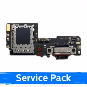 Latausliitäntä laitteelle Xiaomi Redmi Note 14 Pro 5G joustokaapelilla / levy (Service Pack)
