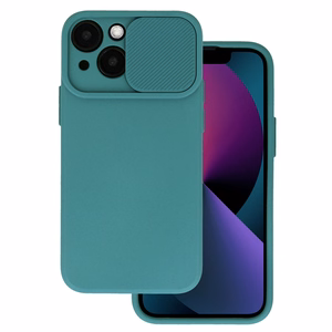 Camshield Soft for Iphone 15 Dark green