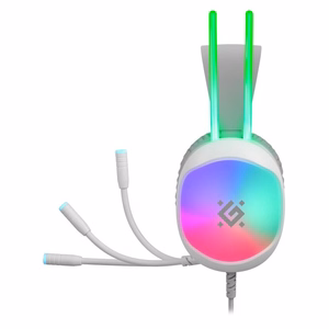 Defender Eclipse RGB -kuulokkeet valkoiset