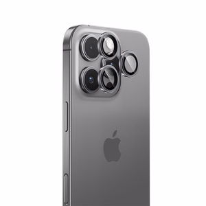 Benks Tempered glass Glass Warrior Lens Protector on camera for Iphone 16 Pro/16 Pro Max (lens 3 pieces) silver