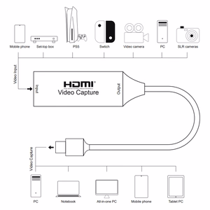 HDMI 4K/30Hz–USB2.0 Type-C -videokaappauslaite