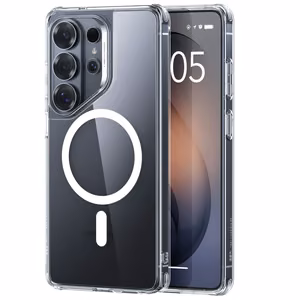 ESR Classic Hybrid MagSafe Suojakuori Samsung Galaxy S26 Ultralle - Läpinäkyvä