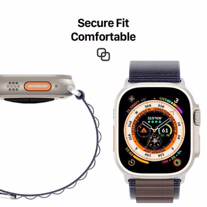 Dux Ducis GS nylon ranneke Apple Watch 42 / 44 / 45 / 49 mm:lle indigo
