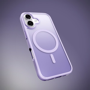 Puro Gradient TPU MagSafe -yhteensopiva Suojakuori iPhone 17:lle - violetti