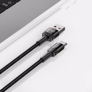 Tech-Protect UltraBoost Evo USB-C / USB-A kaapeli 100W 5A 1m - musta