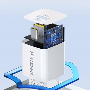 Wozinsky WWCEAC GaN USB-A USB-C 33W Wall Charger - White