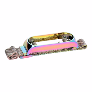 METALLI-ranneke Xiaomi Mi Band 5 / 6:lle moniväri (05)