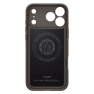 Spigen Thin Fit MagSafe -suojakuori iPhone 17 Pro / 18 Pro -malleille, grafiitti