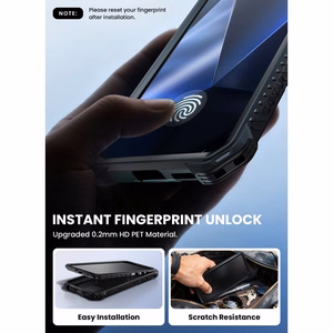 Supcase ArmorBox Mag MagSafe -suojakuori Samsung Galaxy S26:lle musta