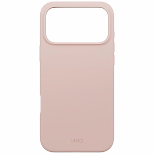 Uniq Lino Magclick Charging Suojakuori iPhone 17 Pro Max:lle - vaaleanpunainen