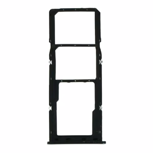 SIM-kortin pidike Samsung A715 A71 2020 Prism Crush Black OEM