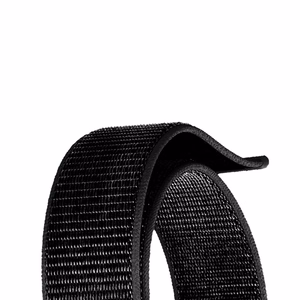 Crong Nylon Reflex Sport strap for Apple Watch 44 / 45 / 46 / 49 mm, black
