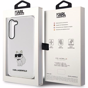 Karl Lagerfeld KLHCS23MHNCHTCT S23+ S916 läpinäkyvä kovakuori Ikonik Choupette
