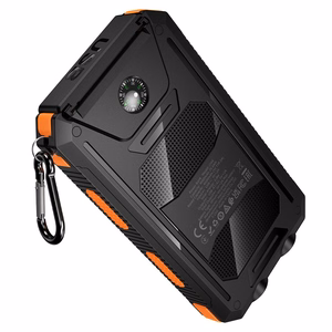 External battery Power Bank Hoco J164 Solar 10W 8000mAh black