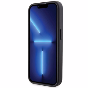 BMW Grip Hot Stamp suojakuori iPhone 15 Pro Maxille - musta