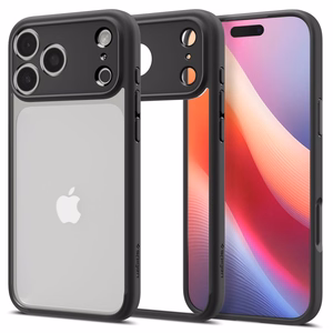 Spigen Ultra Hybrid Suojakuori ACS10279 iPhone 17 Pro Max:lle - Matte Black