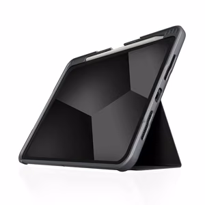 STM Dux Plus kestävä folio-suojakuori iPad Pro 11" M5 (2025) / M4 (2024) -laitteelle, musta