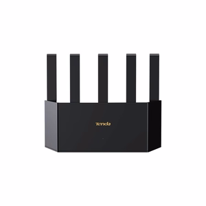 Tenda TX2L Pro langaton reititin Gigabit Ethernet kaksikaistainen (2.4 GHz / 5 GHz) musta