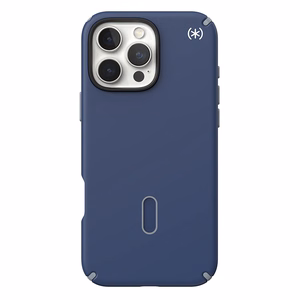 Speck Presidio2 Pro -suojakuori MagSafe- ja ClickLock-tuella iPhone 16 Pro Max:lle, Coastal Blue/Dust Grey