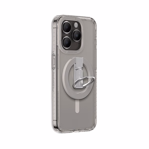 Amazing Thing Titan Pro Mag Ring Grip Suojakuori 10FT IP156.1PTRGY iPhone 15 Pro:lle titaani