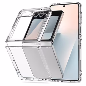 Tech-Protect FlexAir Hybrid Suojakuori Samsung Galaxy Z Flip 6 / 7 FE:lle - läpinäkyvä