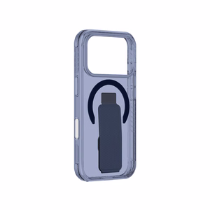 AmazingThing Titan Pro Holder Suojakuori iPhone 17 Pro Max:lle MagSafe-yhteensopiva - sininen