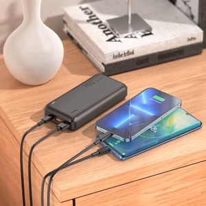 External battery Power Bank Hoco J101A PD 20W+Quick Charge 3.0 22.5W 20000mAh black