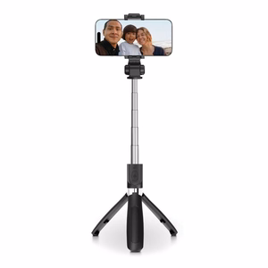 Tech-Protect L01S Bluetooth Selfie Stick with Tripod up to 70cm - Black