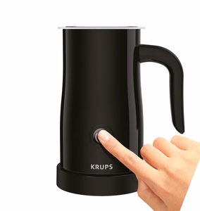 Krups XL1008 automaattinen maidonvaahdotin ja -lämmitin, musta