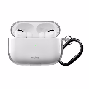 Puro 0.3 Nude -suojakuori AirPods Pro 3:lle - läpinäkyvä