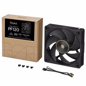 ASUS ProArt PF120 tuuletin PWM musta tietokonekoteloon 12 cm 1 kpl