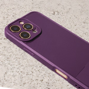 Simple Carbon -suojakuori Samsung Galaxy S26 violetti