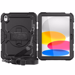Tech-Protect Solid360 Suojakuori iPad 10.9" 2022:lle - musta