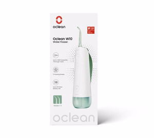 Oclean W10 suuhuuhtelulaite, vihreä, 2 suutinta