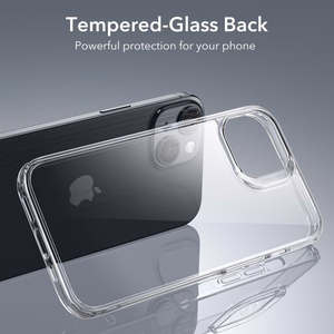 ESR Ice Shield Suojakuori iPhone 15 Plus:lle - kirkas